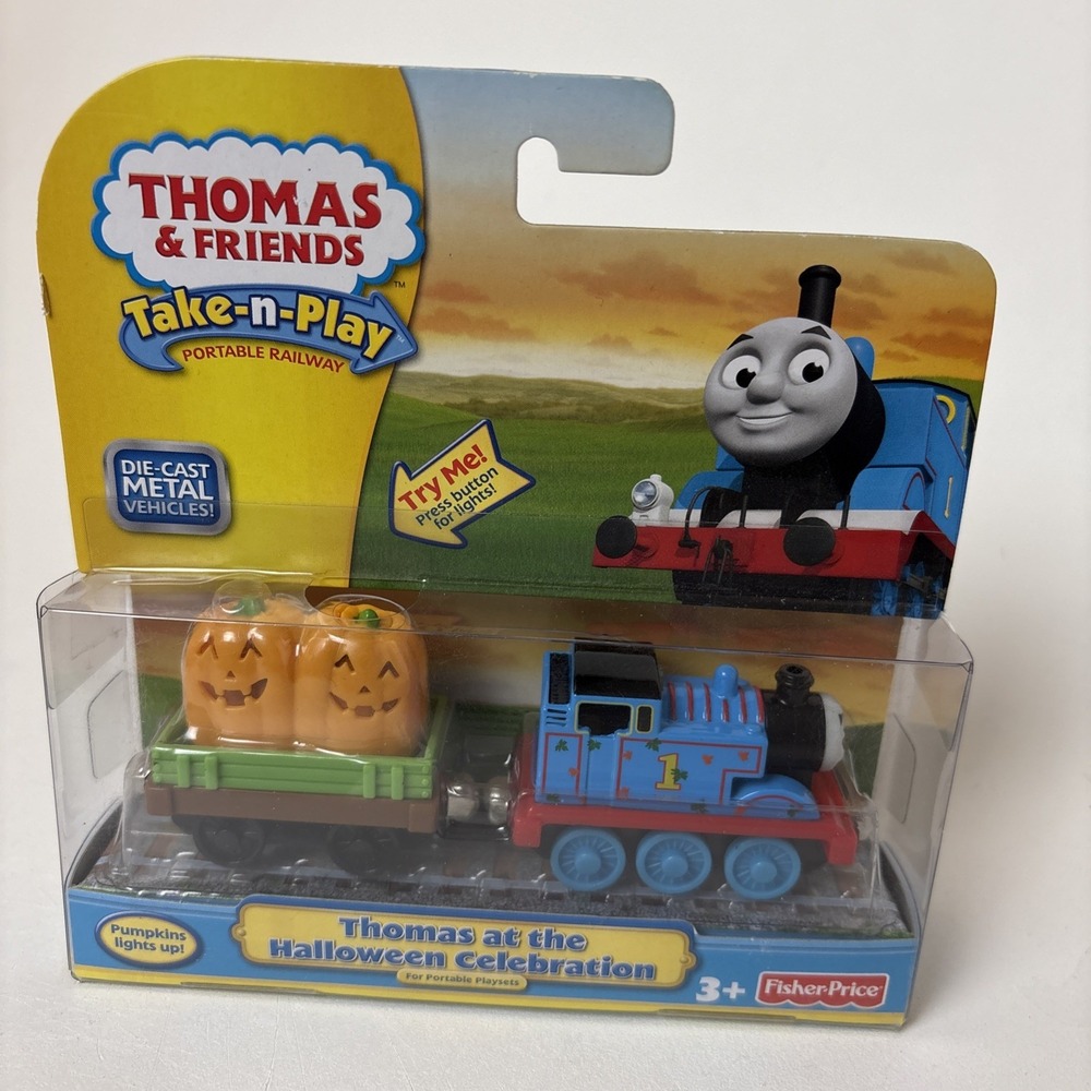 Thomas And Friends Halloween Celebration Train Die Metal Vehicle take n play new